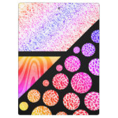 Porte-bloc Multicolore Moderne Noir (Dos)