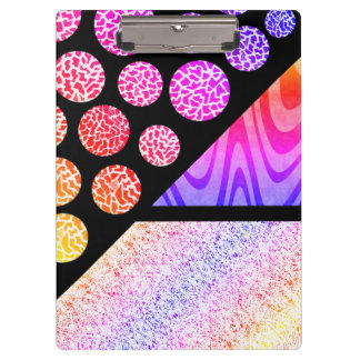 Porte-bloc Multicolore Moderne Noir