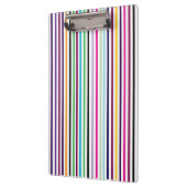 Porte-bloc Multicolored Vertical Striped Clipboard (Gauche)