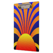 Porte-bloc Mur du coucher du soleil (Gauche)