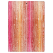 Porte-bloc mur en bois coloré (Dos)