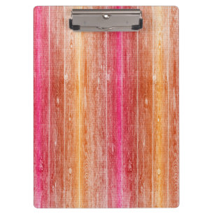 Porte-bloc mur en bois coloré