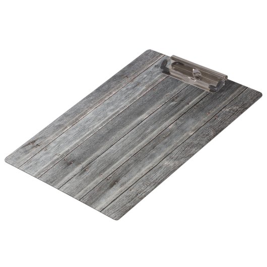 Porte-bloc Mur en bois gris de pays (Incliné)