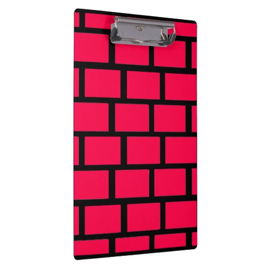 PORTE-BLOC MUR EN BRIQUE ROUGE (Swatch)