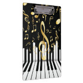 Porte-bloc Music Note Clés de piano or de luxe (Swatch)