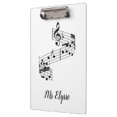 Porte-bloc Musique Enseignant Porte - bloc Notes musicales av (Gauche)