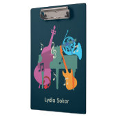 Porte-bloc Musique personnalisée (Gauche)