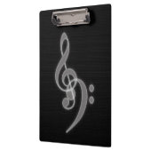 Porte-bloc Musique - Treble et Bass Clef Porte - bloc (Gauche)