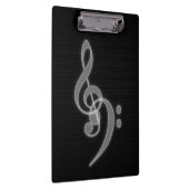 Porte-bloc Musique - Treble et Bass Clef Porte - bloc (Swatch)