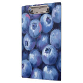 Porte-bloc Myrtilles | Aquarelle de fruits peints (Gauche)