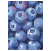 Porte-bloc Myrtilles | Aquarelle de fruits peints (Dos)