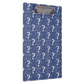 Porte-bloc Mystère question marque énigme puzzle bleu (Swatch)