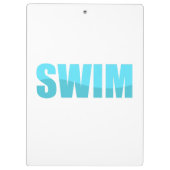 Porte-bloc Nager (Dos)