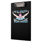 Porte-bloc Nager Tous Les Athlètes Ne Portent Pas De Chaussur (Gauche)