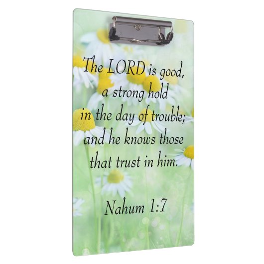 Porte-bloc Nahum 1:7 (Swatch)