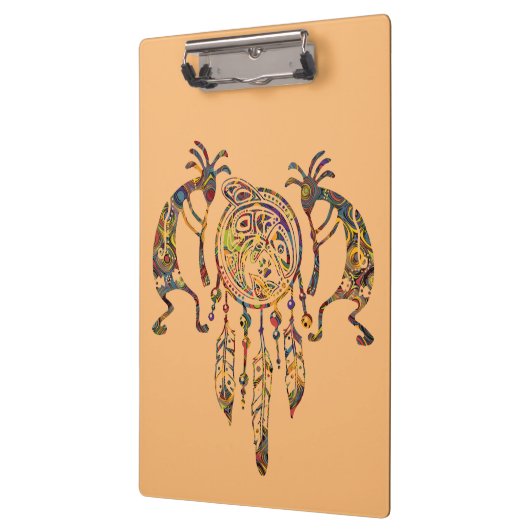 Porte-bloc Native American Kokopelli (Gauche)