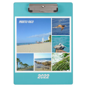Porte-bloc Nature collage of San Juan, Porto Rico