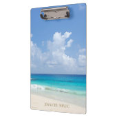 Porte-bloc Nature Mer Vagues Elégant Modèle Aquarelle (Gauche)