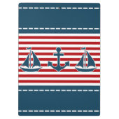 Porte-bloc Nautical design (Dos)