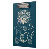 Porte-bloc Nautical Seashell Clipboard (Gauche)