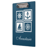 Porte-bloc Nautical themed design (Gauche)