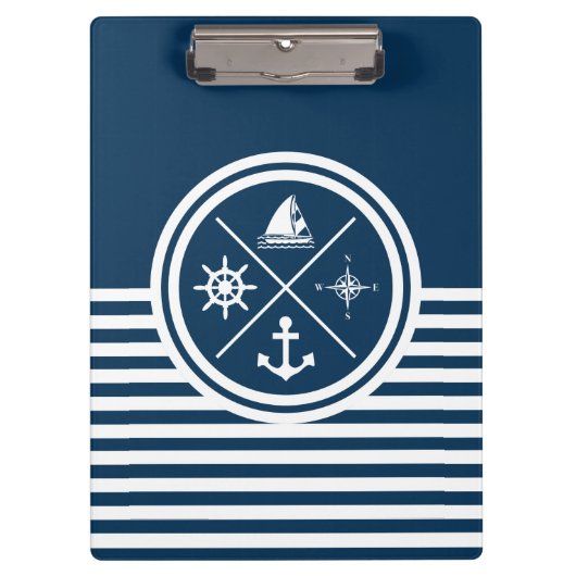 Porte-bloc Nautical themed design (Devant)