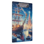 Porte-bloc Navire à quai Noël/hiver (Swatch)