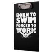 Porte-bloc Né À La Nage Obligé De Travailler (Gauche)
