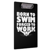 Porte-bloc Né À La Nage Obligé De Travailler (Swatch)