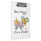 Porte-bloc Ne t'inquiète pas Je suis une infirmière Porte - b (Swatch)