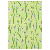 Porte-bloc Neige sur rosée de miel (Dos)