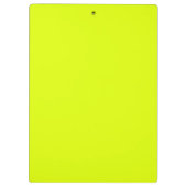 Porte-bloc Neon Chartreuse couleur solide | Couleur tendance (Dos)