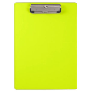 Porte-bloc Neon Chartreuse couleur solide   Couleur tendance