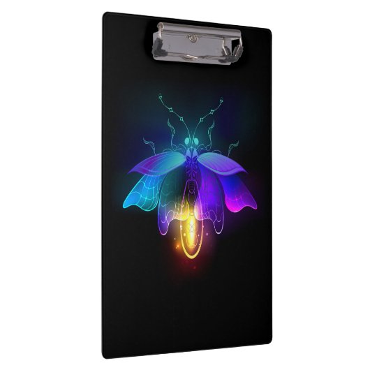 Porte-bloc Neon Firefly sur noir (Swatch)
