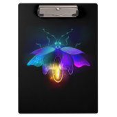 Porte-bloc Neon Firefly sur noir (Devant)
