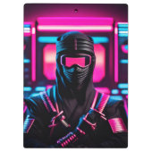 Porte-bloc néon ninja (Dos)