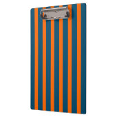 Porte-bloc Neon Sunset Orange et Ocean Blue Cool strié (Gauche)