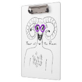 Porte-bloc Nerd Ram Aries Astrologie chinoise Zodiac Porte -  (Gauche)