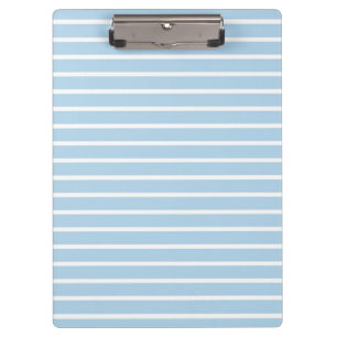 Porte-bloc Nettoyez les rayures bleu-clair