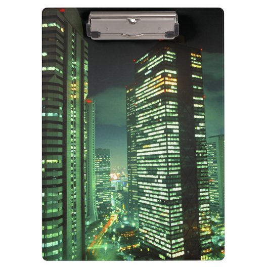 Porte-bloc Nightscape, Shinjuku, Tokyo, Japon (Devant)