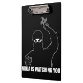 Porte-bloc Ninja vous observe (Gauche)