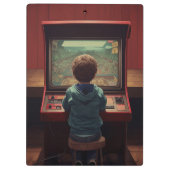Porte-bloc Niveau final | Un rêve d'arcade rétro (Dos)