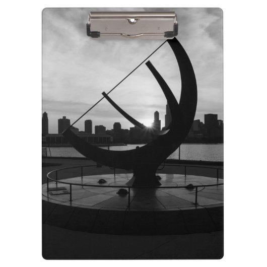Porte-bloc Niveaux de gris Sundial (Devant)