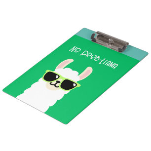 Porte-bloc No Prob llama - Llama Pun Carnet