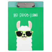 Porte-bloc No Prob llama - Llama Pun Carnet (Devant)