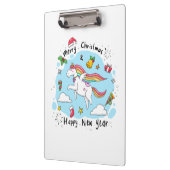 Porte-bloc Noël à la licorne (Gauche)