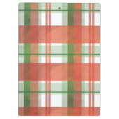 Porte-bloc Noël Madras Plaid (Dos)
