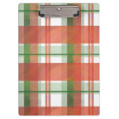 Porte-bloc Noël Madras Plaid (Devant)