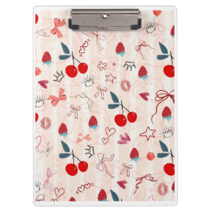 Porte-bloc Nœuds et Étoiles de Cerise Douce Design Esthétique