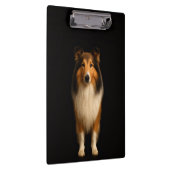 Porte-bloc noir 4 Luxe, chien Collie loyal (Swatch)